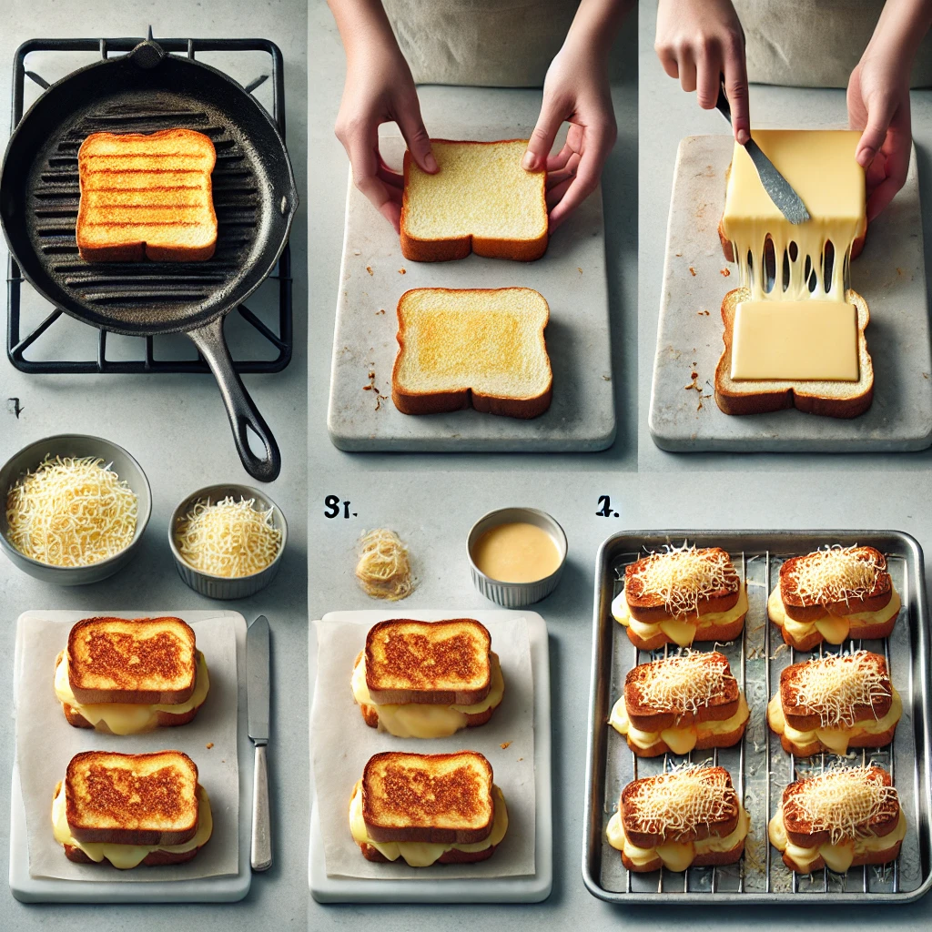 Assembler le sandwich