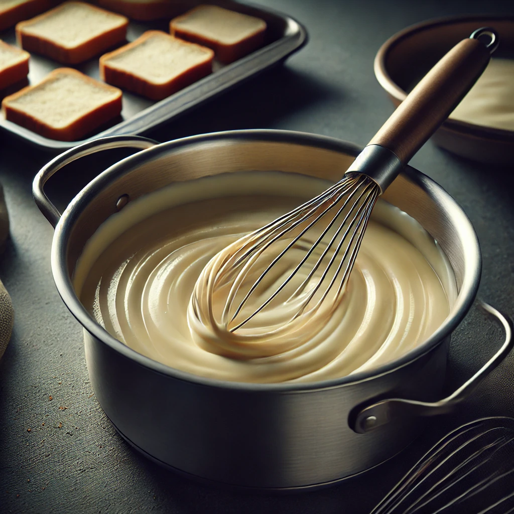 Préparer la sauce béchamel