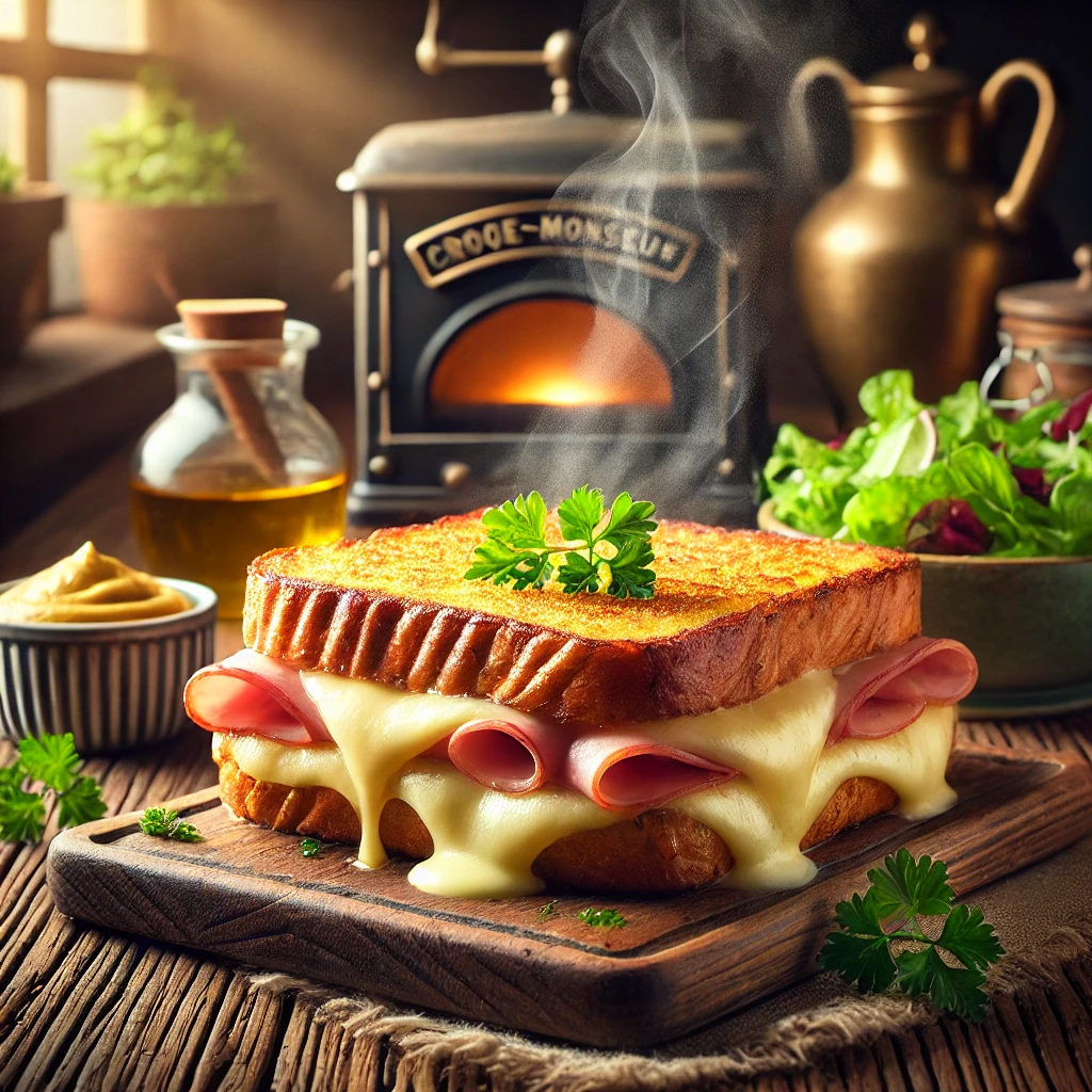 croque monsieur au four